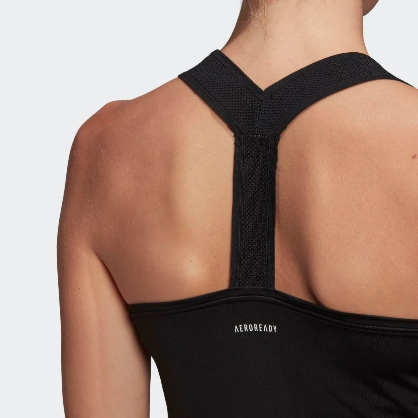 adidas Women's Y-Tank Top (Black) - Image 6