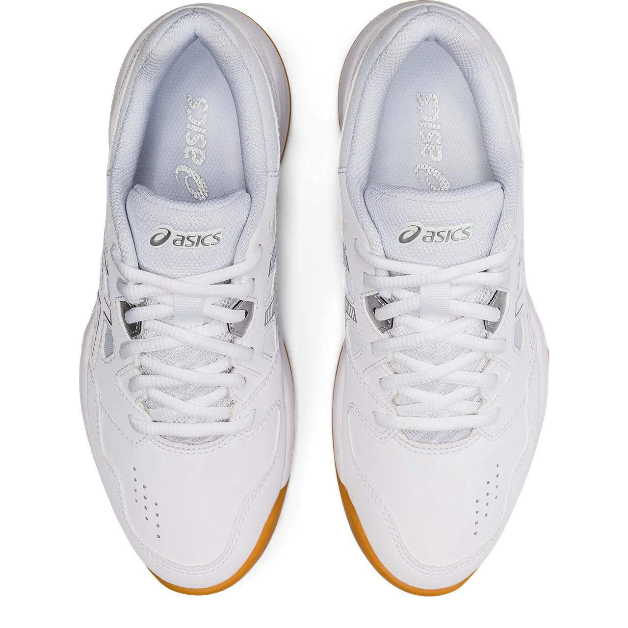 Asics Gel Renma Women's Indoor Court Shoe (White/Pure Silver) - Image 4