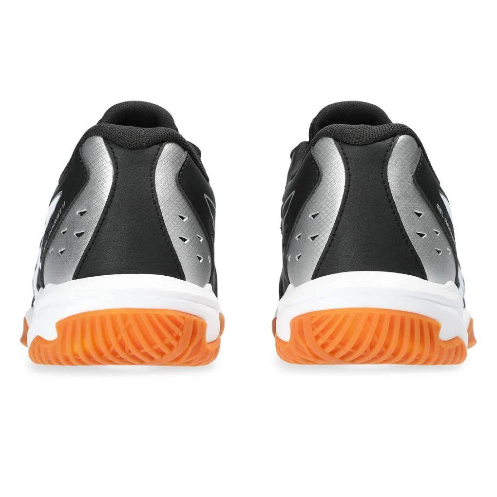 Asics Gel Rocket 11 Women's Indoor Court Shoe (Black/Silver) - Image 4