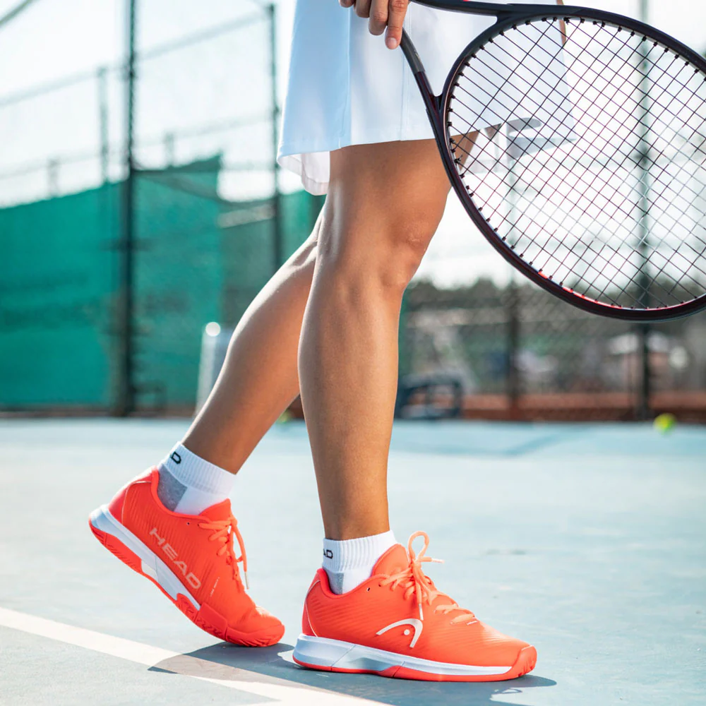 Head Revolt Pro 4.0 Women's Tennis Shoe (Coral/White) - Image 7